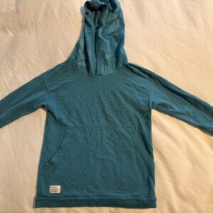 LIMITED EDITION SANETTA PURE ORGANIC LONG SLEEVE HOODIE SIZE 110 (US 4-6)